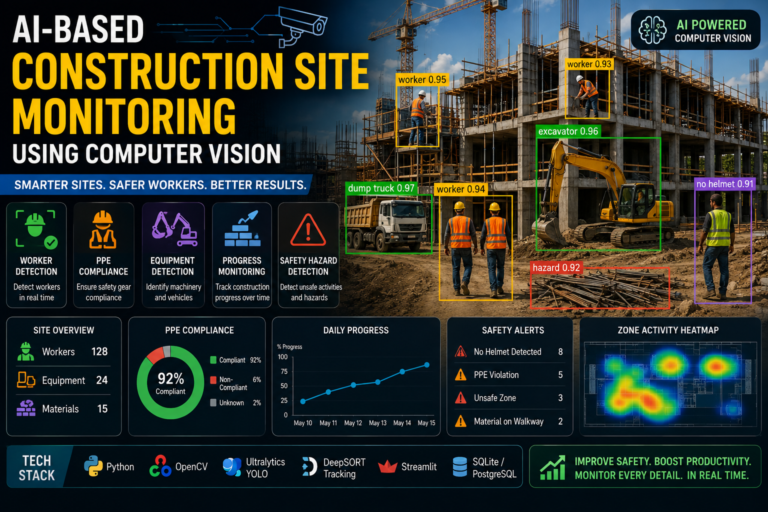 AI-Based Construction Site Monitoring